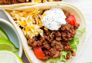 *Family Style - Beef Tacos