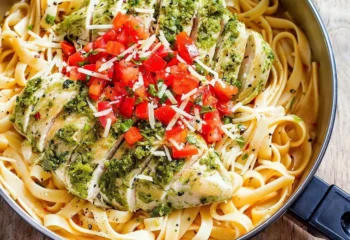 3-💥**NEW** Pesto Chicken Pasta