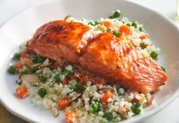 7-💥**NEW** Roasted Salmon and Rice Pilaf (GF)