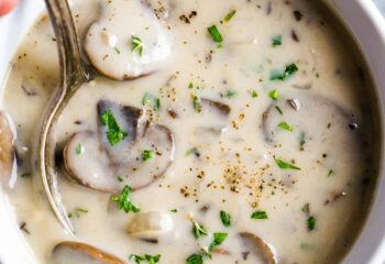 *Soup - Cream of Mushroom and Wild Rice (GF)