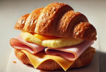 Ham and Cheese Breakfast Croissants