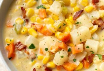 *Soup - Cream of Potato and Bacon Chowder