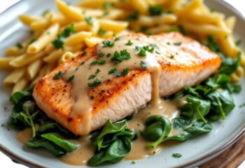 5-ð¥Cajun Salmon Pasta