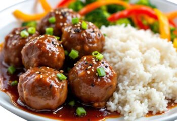 4-Korean Glazed Meatballs